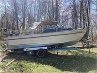 1973 Carver boat and trailer