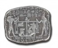 Egyptian Anubis Jackal Relic 1 oz. .999 Fine Silve