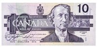 Bank of Canada, Lot 5 1989 $10 In Sequence Gem Unc