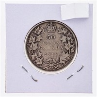Canada 1914 Silver 50 cents