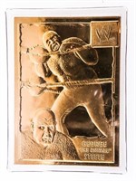 23kt Gold Foil Card - " George The Animal Steele"