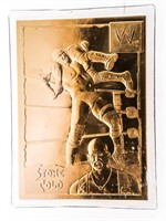 23 kt Gold Foil card - WWE "Stone Cold"