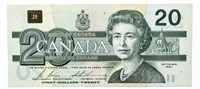 Bank of Canada 1991 $20 CH UNC (EVD)