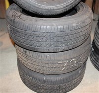 4  Bridgestone Drive Guard Tires, 205/55R16