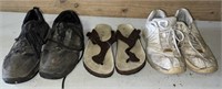 (size 9) Flip Flops, Steel Toed Shoes...
