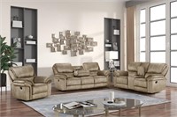 HH710997 Perry Brown - 3PC OVERSIZED Reclining Set
