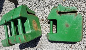 4 John Deere Front weights, 44 lb. (selling 4x