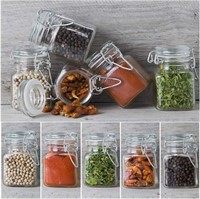 NEW! Lawei 30 Pack Glass Spice Jars with Airtight