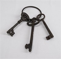 Antique Skeleton Keys 10"
