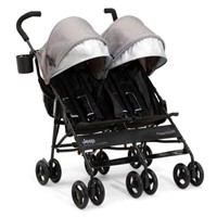 Jeep PowerGlyde Side-by-Side Double Stroller by...