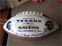 HOuston Texans  memorative football