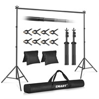 EMART Backdrop Stand Kit, 10x7ft (WxH)...