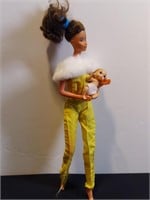 Barbie In 1978 Pretty Changes Jumper W Fur Stole