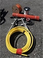 GAS LINE, SAFETY FENCE, CABLE,TORCH,LADDER JACKS