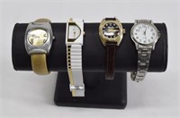 4pc Terner, Choice, Hamlin, Quartz Wrist Watches
