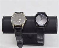 2pc Terner & Geoffrey Beene Wrist Watches
