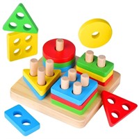 Montessori Toys for 1-4 Year Old Boys Girls,...