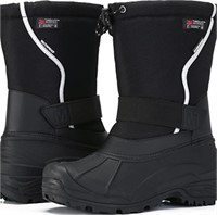 ($55) MORENDL Men’s Snow Boots Insulated Cold, 43