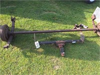 Trailer Axle & Reese Hitch Receiver