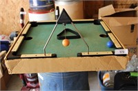 Table top pool game