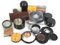 Asst'd Camera Filters & Adapters, Various Sizes