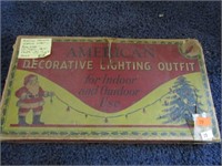 1920'S CHRISTMAS LIGHT BOX