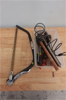 hand tools and saw