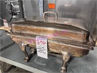 1X, FULL SIZE OXIDIZED COMPLETE CHAFING DISH