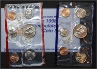 1998 US Double Mint Set in Envelope