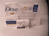 15-Pk Dove Beauty Bar, White 4 oz