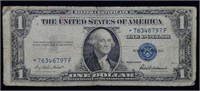 1935 F $1 Silver Certificate STAR Note