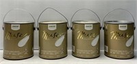 4 Cans of Sico Muse Interior Base Paint - NEW $300