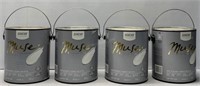 4 Cans of Sico Muse Interior Base Paint - NEW $280