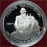 1982 S George Washington Proof Silver Half Dollar