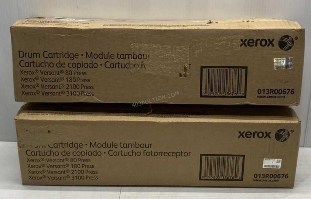 Lot of 2 Xerox Drum Cartridges - NEW $580