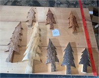Decorative Hand Carved Trees