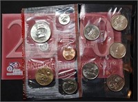 2000 Denver 10-Coin Mint Set in Envelope