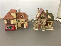 Porcelain Christmas houses