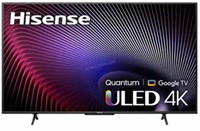 55" Hisense 4K HDR QLED Smart Google TV - NEW $500