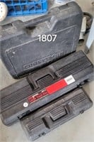 3 empty tool cases