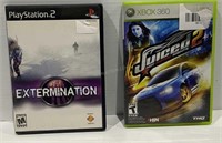 Lot of 2 Extermination/Juiced 2 Games - Used