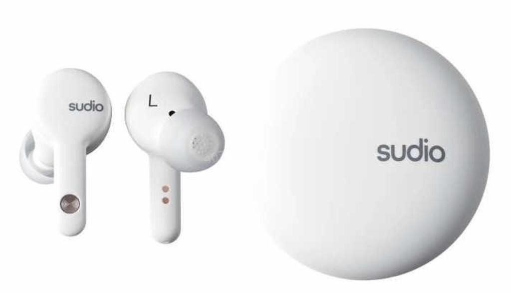 Sudio A2 Wireless Noise Cancelling Earbuds - NEW