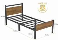 Twin Musen Bed Frame - NEW