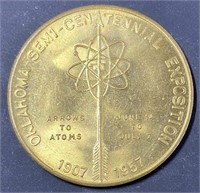 Oklahoma 50th Anniversary Coin