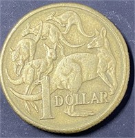 Australian 1 Dollar Kangaroo Coin