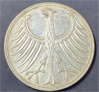 German 5 Mark Coin