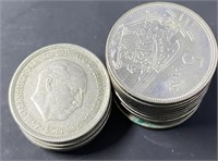 Spanish 5 Pesetas Coin Bundle