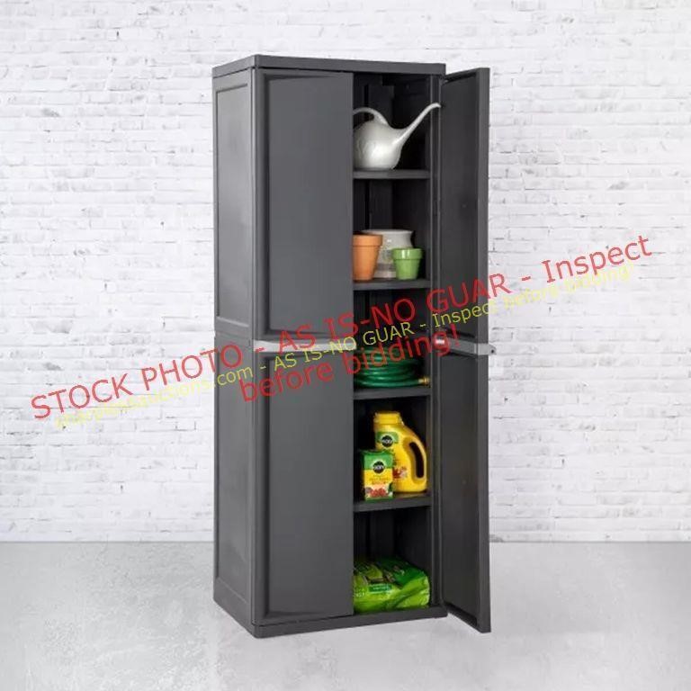 Sterilite Adjustable 4-Shelf Storage Cabinet