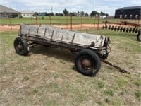 Cart on old vehicle chassis (v8 wheels)
