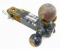 Three Ball Trailer Receiver Hitch with Pin
